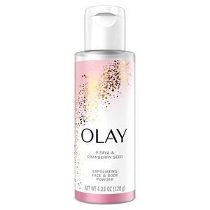 OLAY Pitaya & Cranberry Seed Exfoliating Face & Body Powder